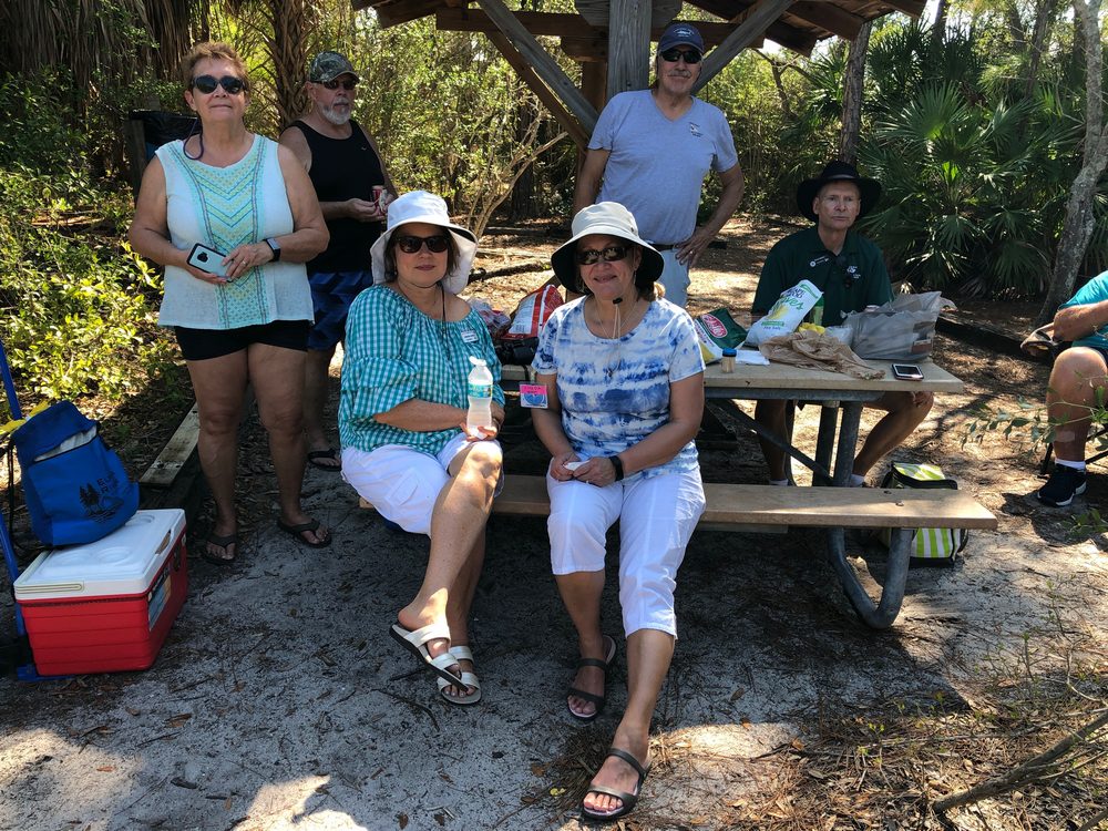 Island walking and food